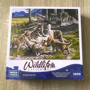 NEW … MEGA PUZZLES “Wildlife Gallery” 1000 Piece Puzzle
